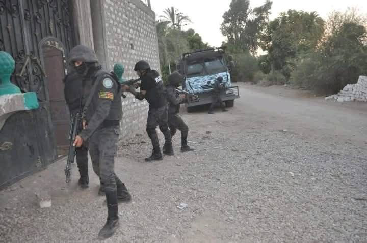 مقتل 9 من أخطر تجار المخدرات في مصر